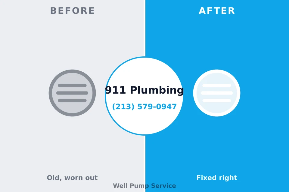 Before and after: plumbing repair West Blocton, AL